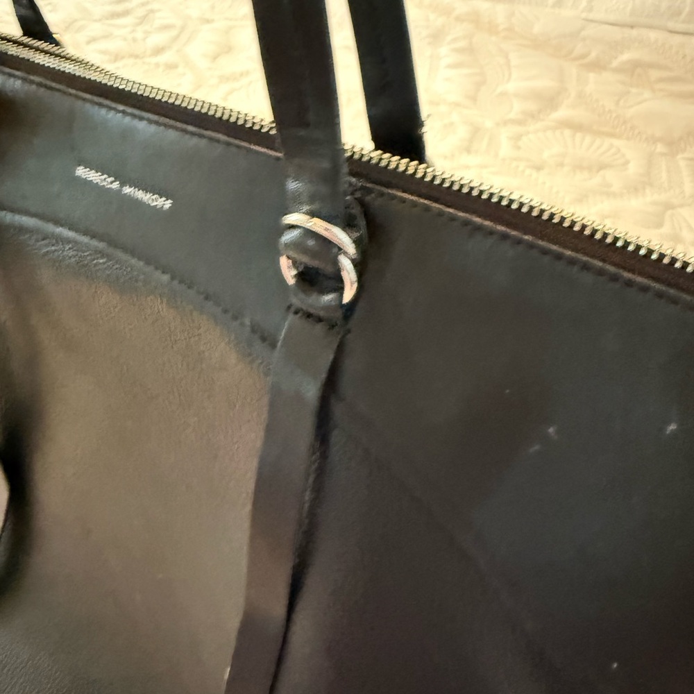 Rebecca Minkoff Black Structured Tote with Timeless Design - Picture 5 of 16